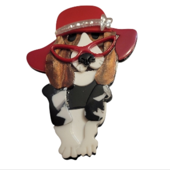 Jewelry - Whimsical Dog Brooch
